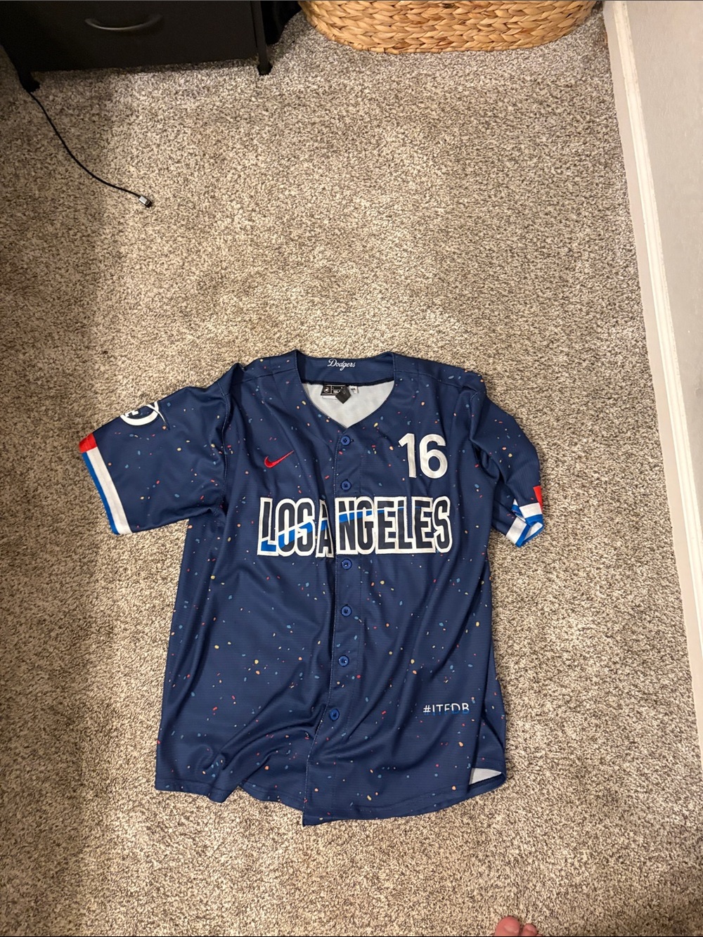 Navy reverse city connect Will Smith jersey